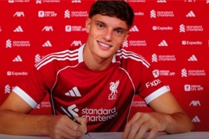 莱奥尼：利物浦是世界最佳俱乐部之一，选择加盟很简单我从未犹豫