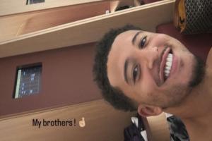 笑容满面！桑乔晒与马拉西亚、利马、安东尼合照：我的兄弟！