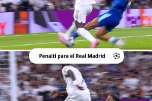 反弹手球判点！世体晒截图发问：维尼修斯这下是点球？