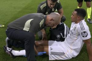 皇马欧冠首秀就伤🚨跟队：阿诺德腿筋受伤，未来几天接受检查