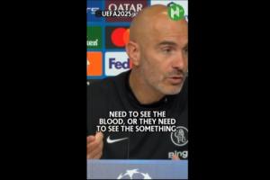 塔未染红😡马雷斯卡质问：裁判说动作不够狠 难道要见血才出红?