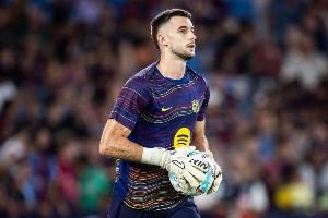 刻下名字，霍安-加西亚是巴萨队史第22位在欧冠中出场的门将