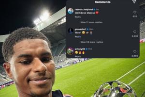 铁哥们！拉什福德双响，B费、安东尼、霍伊伦、桑乔、加纳乔评论