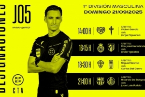 西足协公布西甲裁判名单：此前泪洒新闻发布会的主裁判将执法巴萨