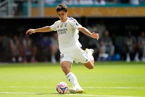 21岁180天，贡萨洛是自2016年为皇马西甲首发最年轻的西班牙前锋