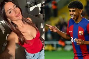 相差13岁🍉女网红：亚马尔11岁就给我发信息，但他否认是我粉丝